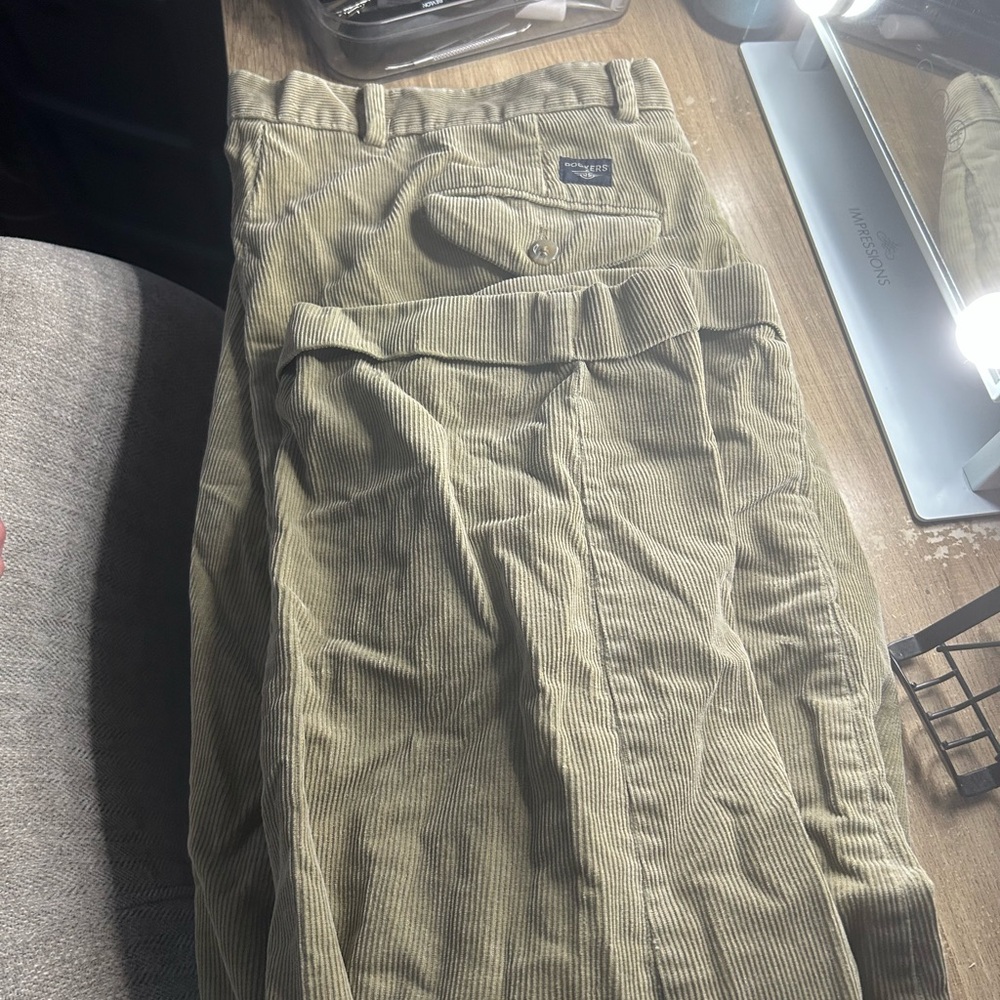Vintage Dockers Tan Corduroy Pants Relaxed Fit
